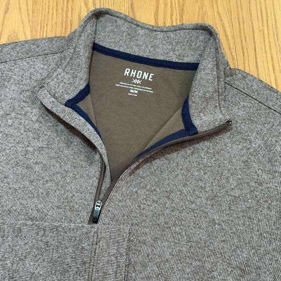 RHONE Other - Rhone Commuter 1/4 Zip Sweater Men's M Gray Performance Golf Hiking